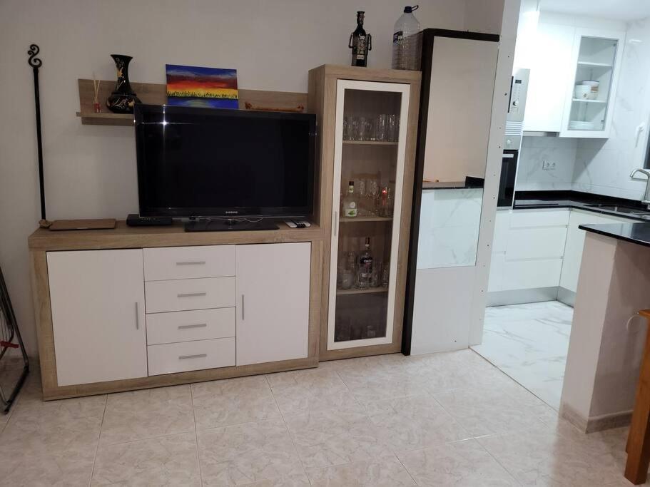 Apartamento Bajo Con Terraza Y Piscina トレビエハ エクステリア 写真